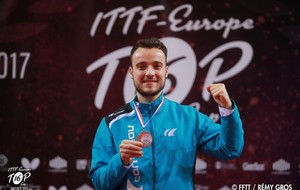 TOP 16 Européen : Simon Gauzy en bronze !