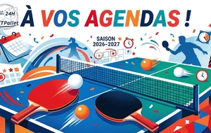 A vos agendas