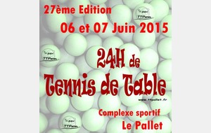 27ème 24h de tennis de table