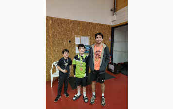 Tournoi de la galette des rois : Duncan et Jean Yves au top!