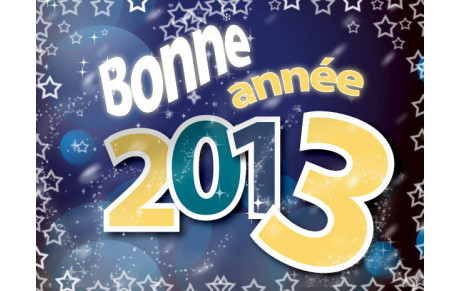 Bonne année 2013 !