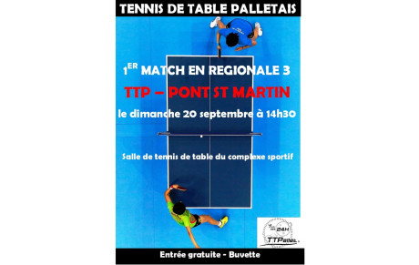 1er match en Régionale 3