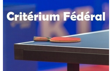 Critérium Fédéral T2 : résultats en baisse...