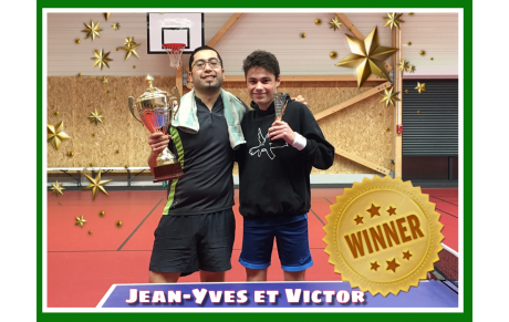 Jean-Yves et Victor rois de la galette !