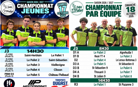 3ème journée de championnat