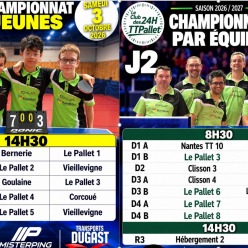 2ème journée de championnat